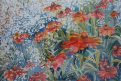 Fleurs pour Marielle - 10"x14" - VENDUE