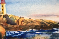 Le guetteur - 5"x7"
