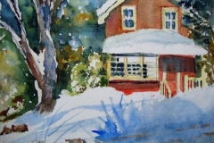 Sur la rue Larocque - 5"x7"