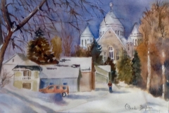 St-Anicet village - 10"x14"