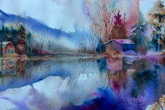 Brume d'automne - 14"x21" - VENDUE