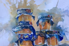 Confitures de pêches - 10x14