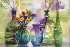 Verre vert - 10"x14"