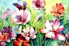 Valse des cosmos - 10x21 - VENDUE