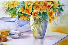 Matinée florale - 8x11 - VENDUE