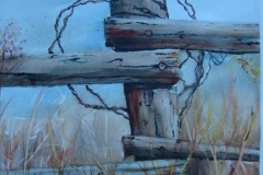 Étude de bois - 10"x14"